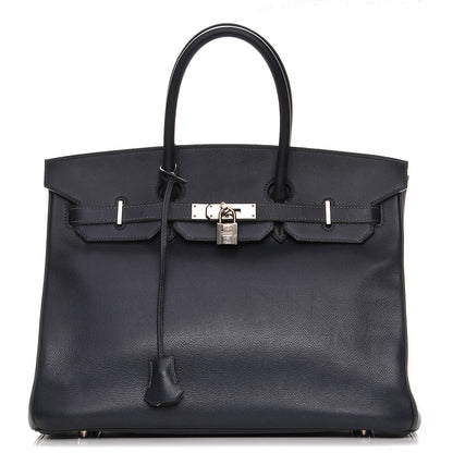 Hermes Epsom Birkin 35 Bleu Indigo 1 of 28