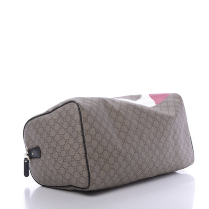 Gucci GG Plus Monogram Large Italy GG Flag Unicef Duffle Beige 3 of 14