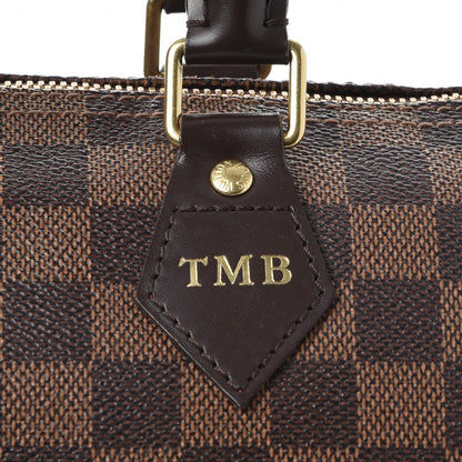 Louis Vuitton Damier Ebene Speedy Bandouliere 25 9 of 10