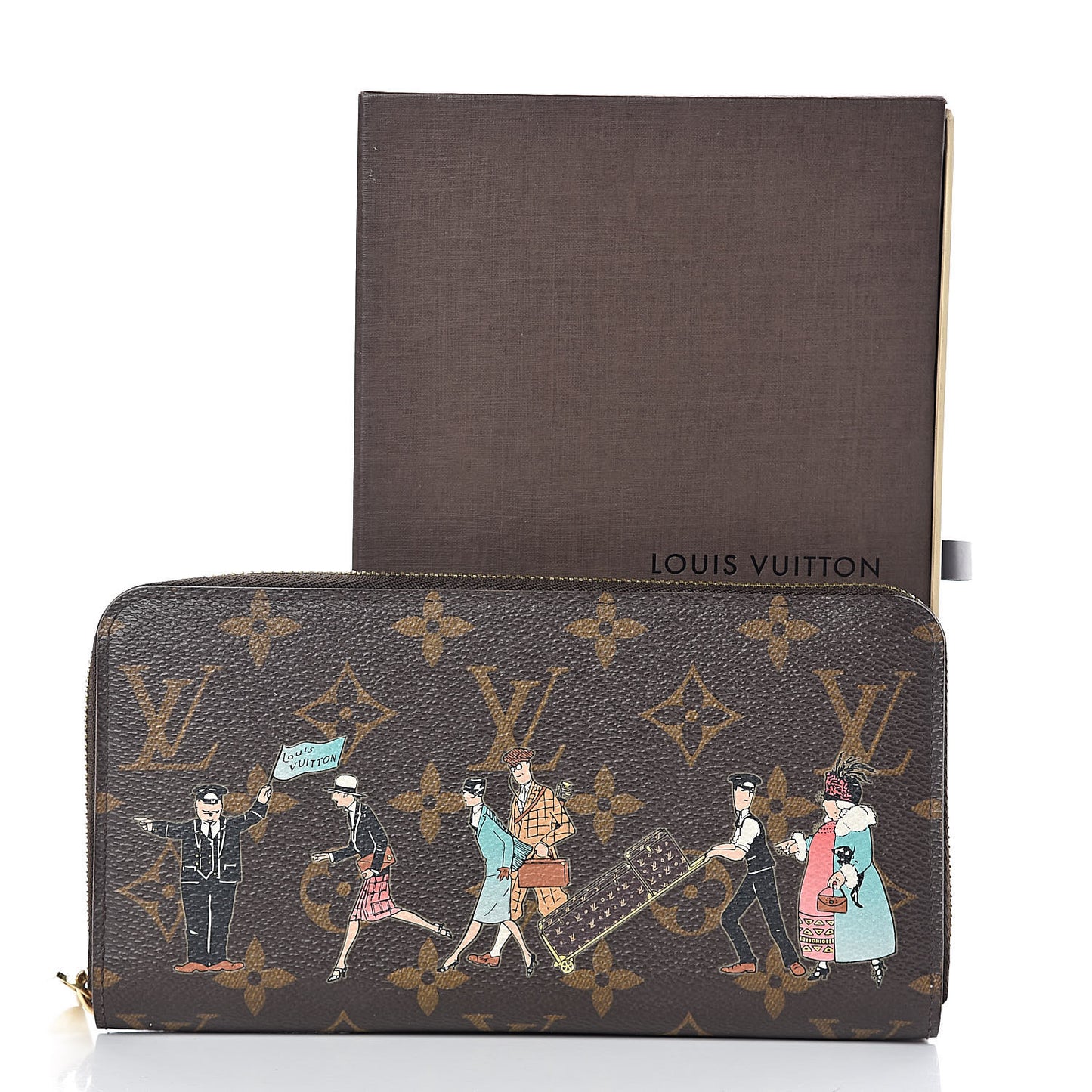 Monogram Illustre Zippy Wallet Rose