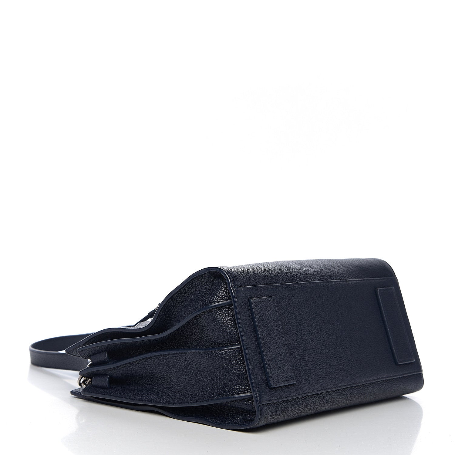 Saint Laurent Grained Calfskin Small Supple Sac De Jour Navy 3 of 14