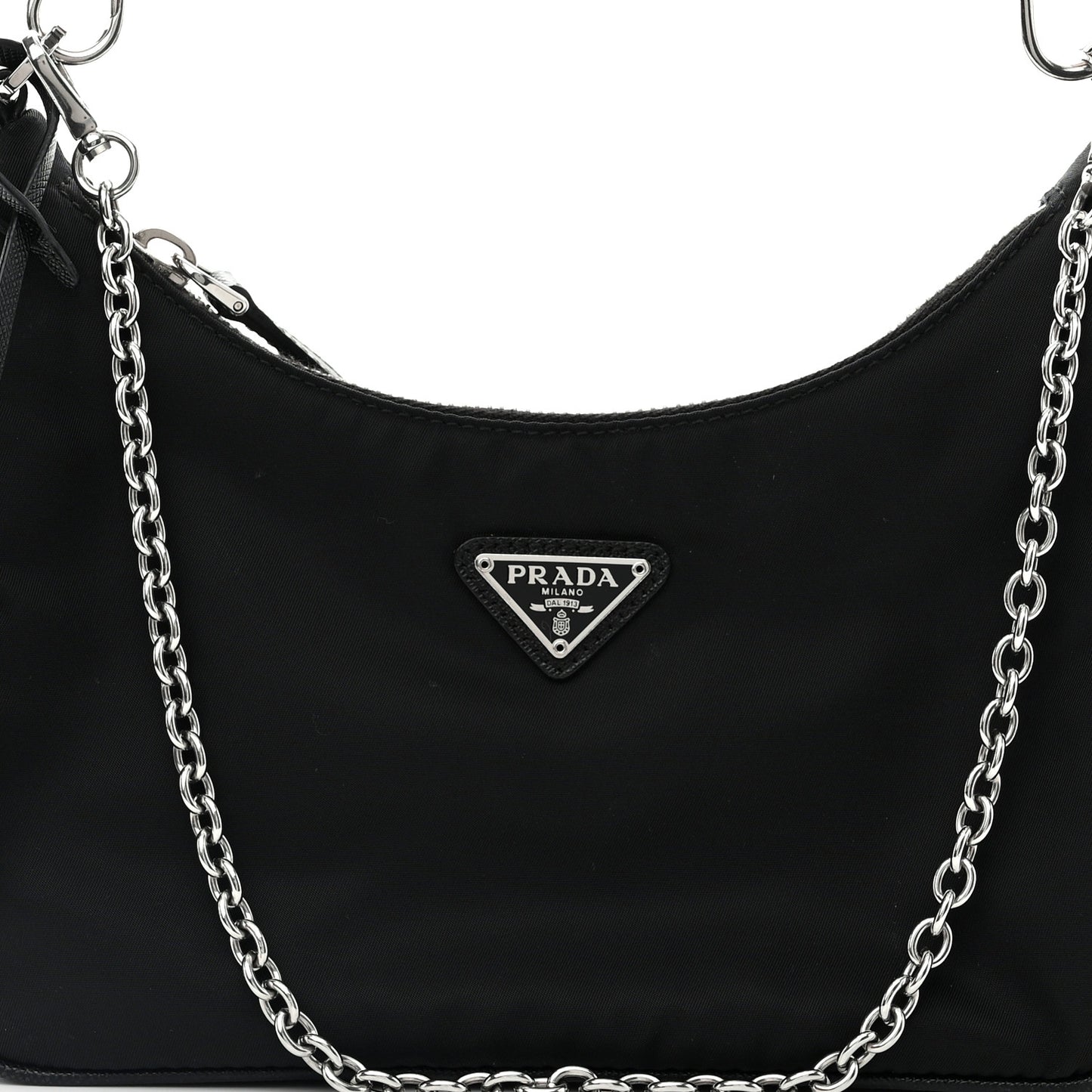Nylon Re-Edition 2005 Shoulder Bag Black