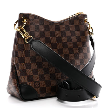 Louis Vuitton Damier Ebene Odeon PM Black 3 of 9