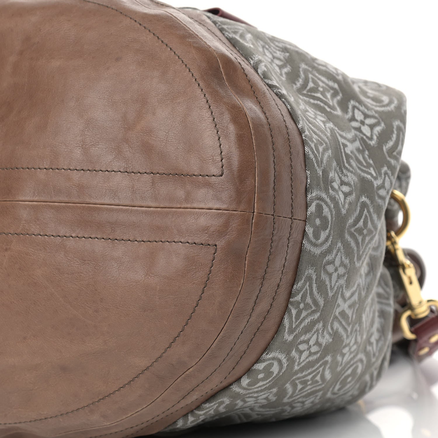 Louis Vuitton Jacquard Monogram Fabric Aviator Kaki 8 of 16