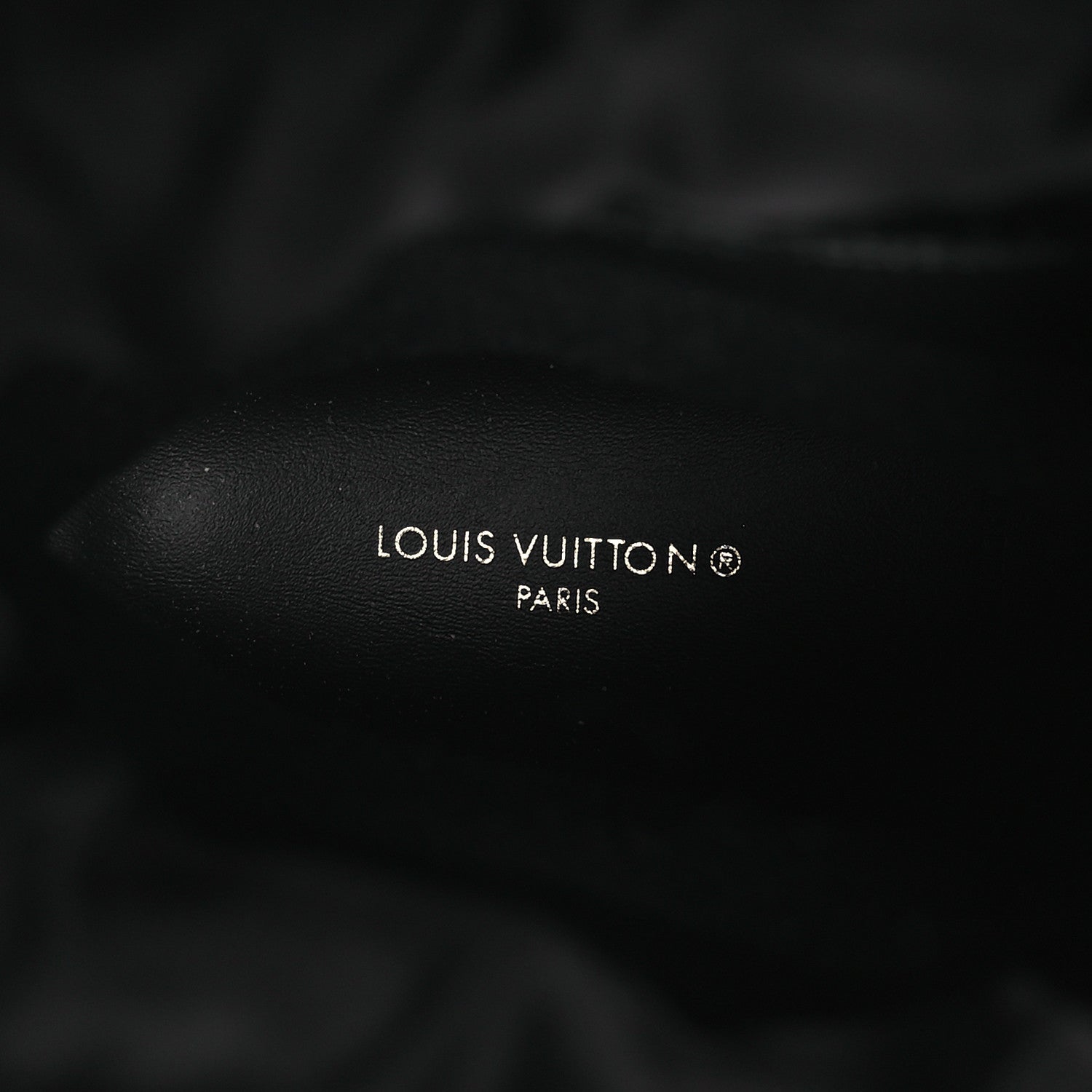 Louis Vuitton Suede Shearling Polar Flat Half Boots 40 Black 9 of 10