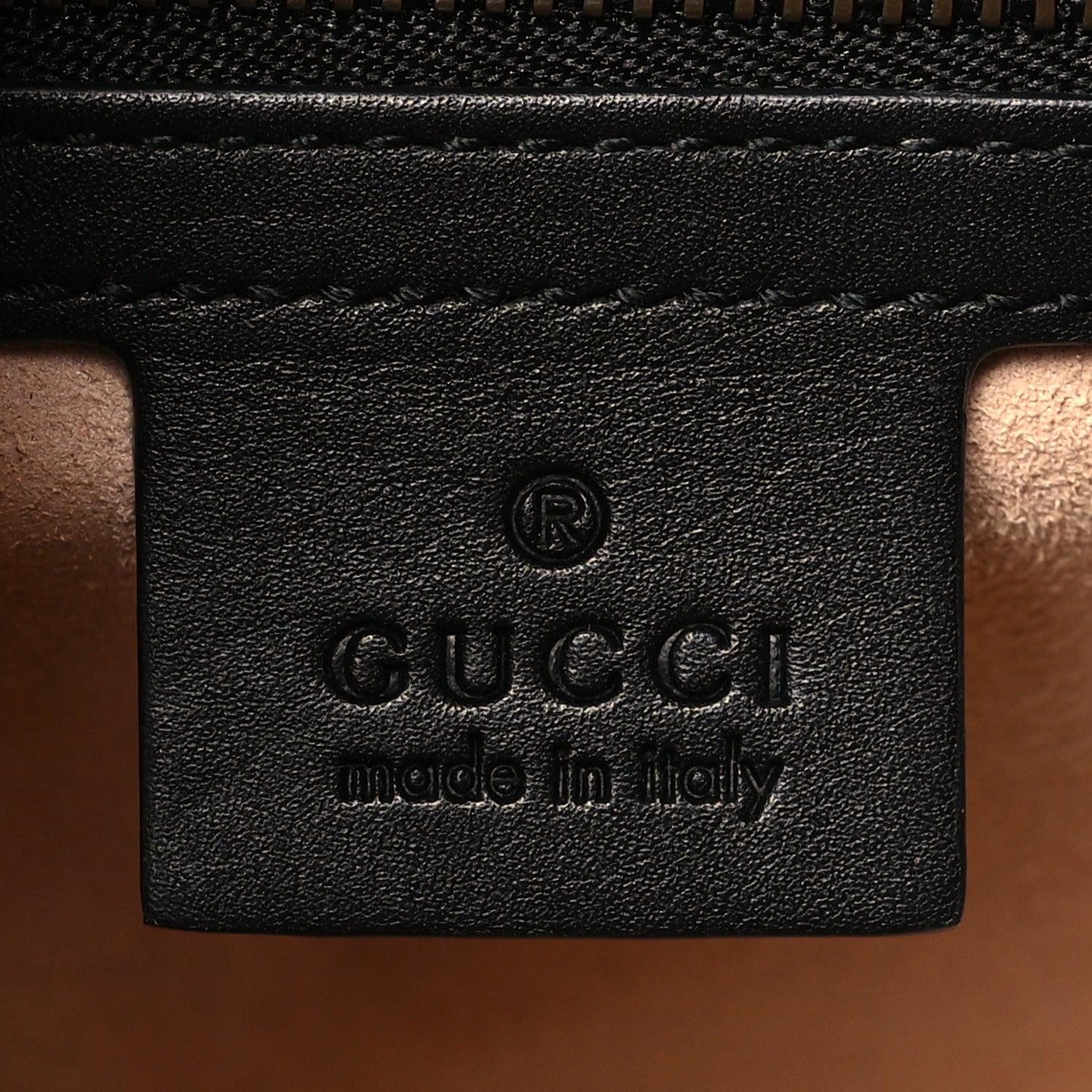 Gucci Calfskin Sylvie Web Small Queen Margaret Top Handle Bag Black 6 of 11