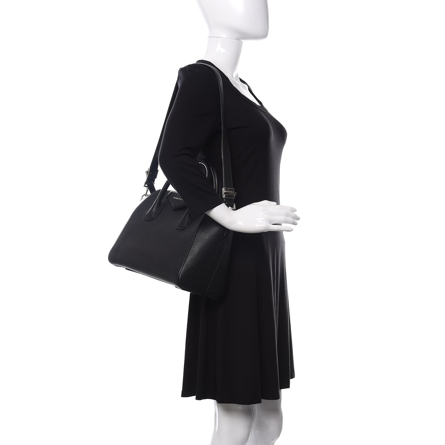 Givenchy Sugar Goatskin Small Antigona Black 3 of 11