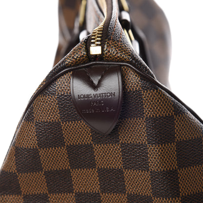 Louis Vuitton Damier Ebene Speedy 30 6 of 14
