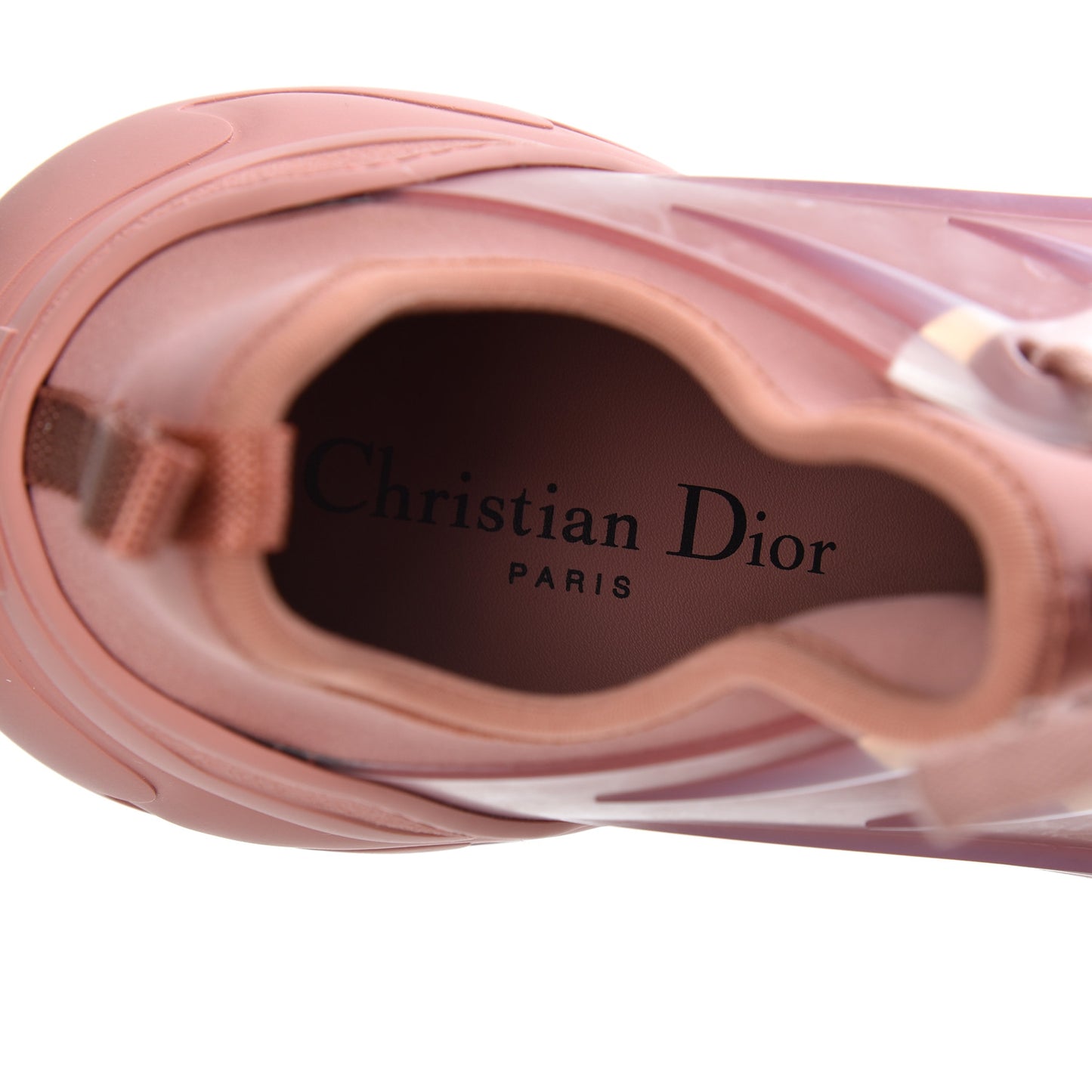 Neoprene Rubber Womens D-Connect Sneakers 38 Deep Nude