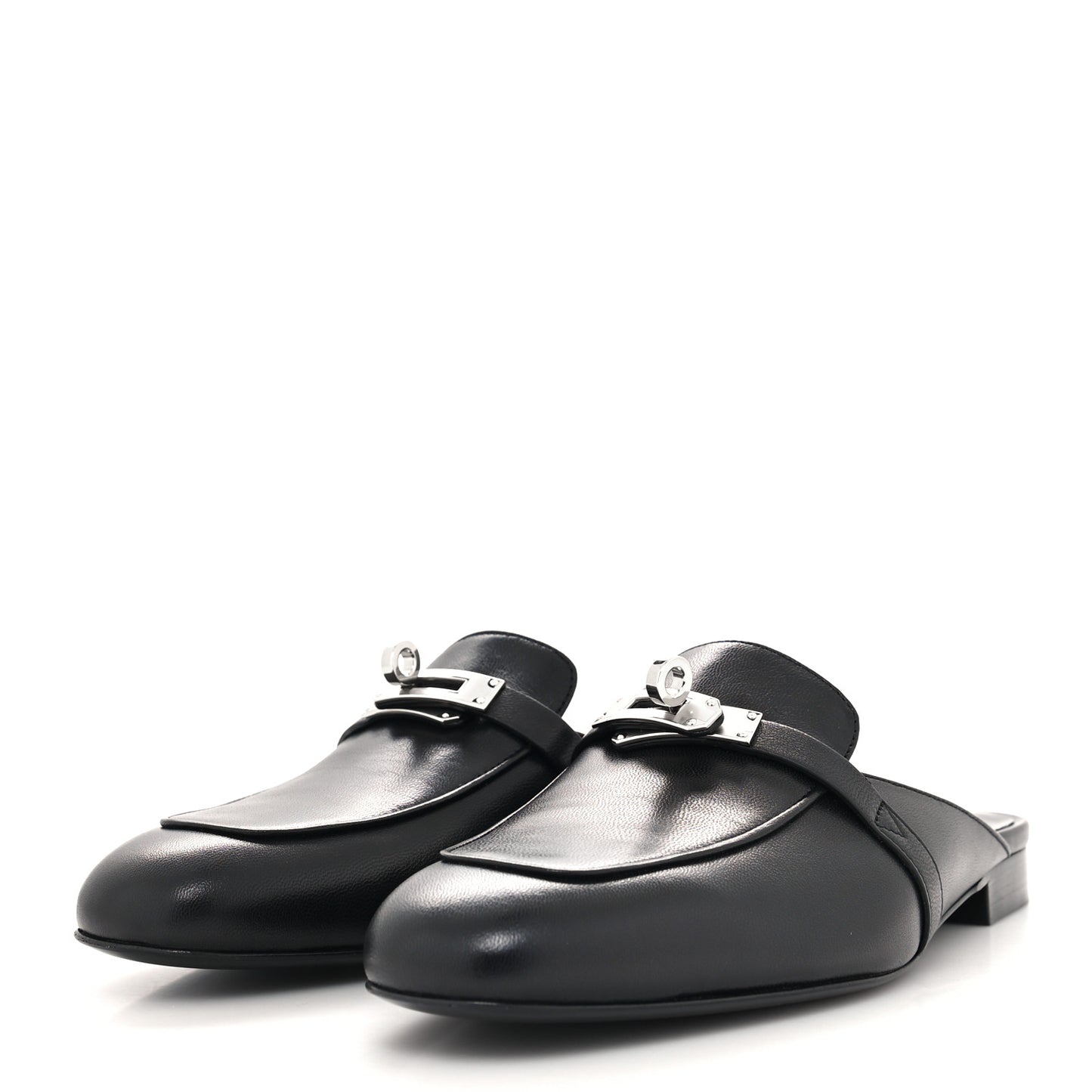 Goatskin Oz Mules 38 Black