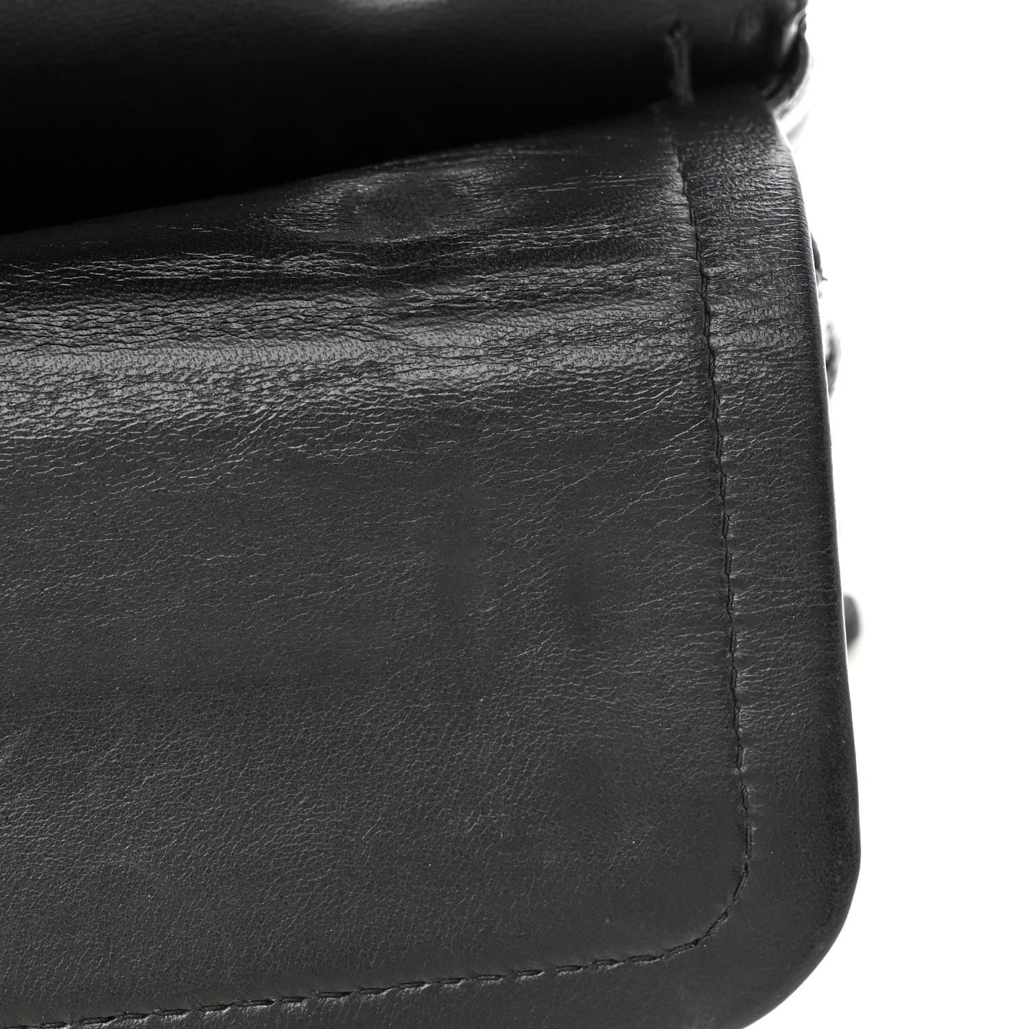 Chanel Lambskin Quilted Medium Double Flap Black 15 of 15