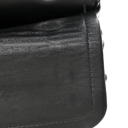 Chanel Lambskin Quilted Medium Double Flap Black 15 of 15
