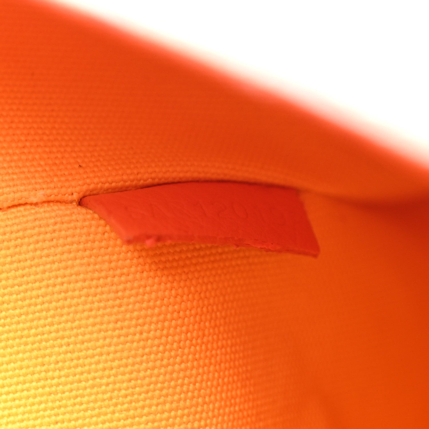 Goyard Goyardine Sainte Marie Soft Clutch Orange 8 of 8