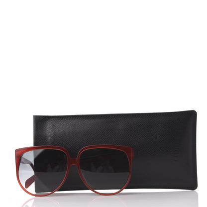Celine Acetate Gradient Square Sunglasses CL4048FN Red 7 of 7