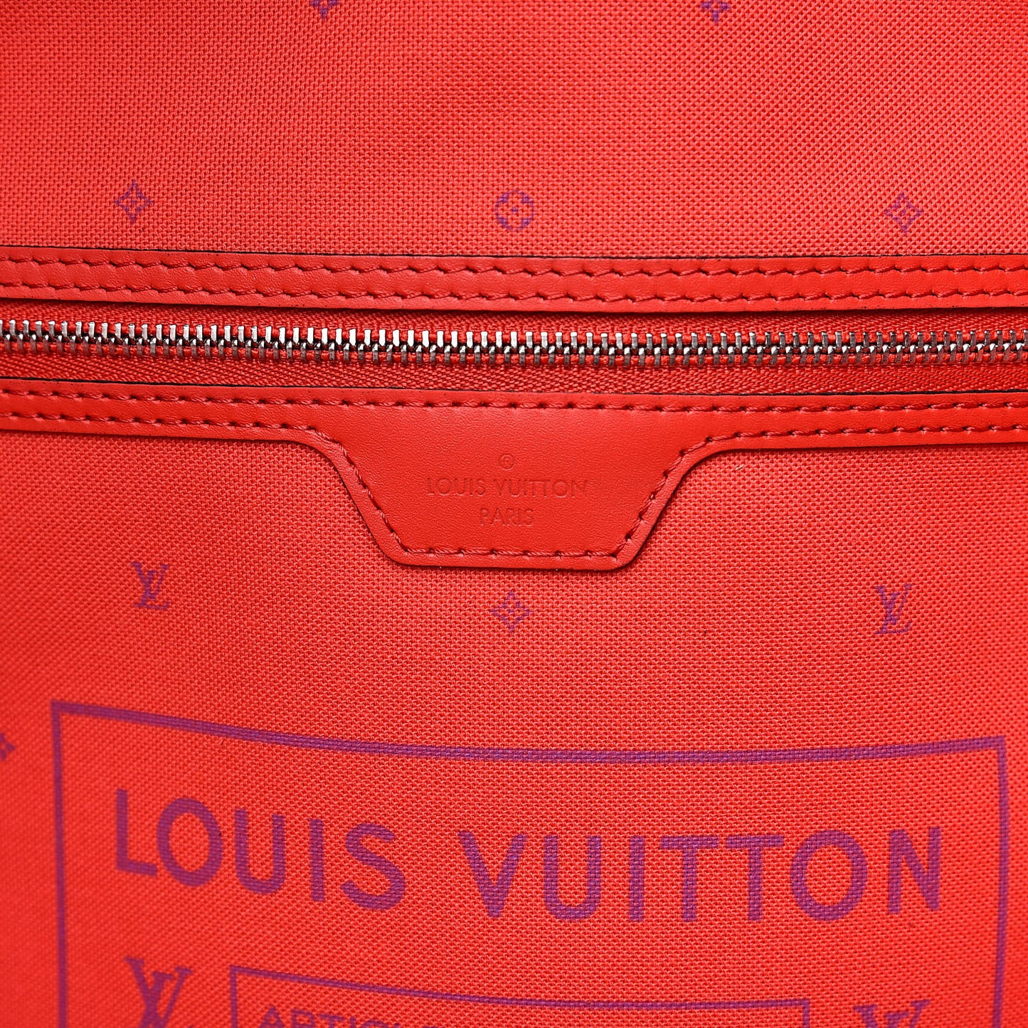 Monogram Escale Neverfull MM Rouge