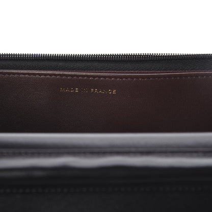 Chanel Lambskin Quilted Wallet On Chain WOC Black 7 of 10