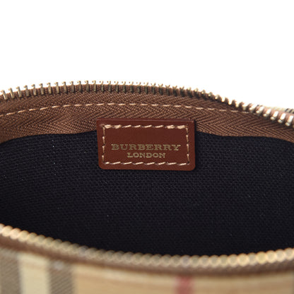Burberry Haymarket Check Pochette Chocolate 6 of 7