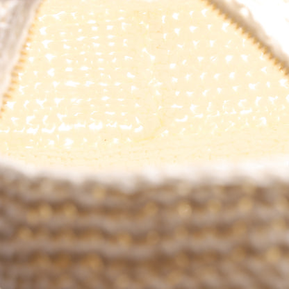 Miu Miu Fabric Crochet Wander Hobo White 6 of 10