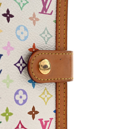 Louis Vuitton Monogram Multicolor Small Ring Agenda Cover White 8 of 8
