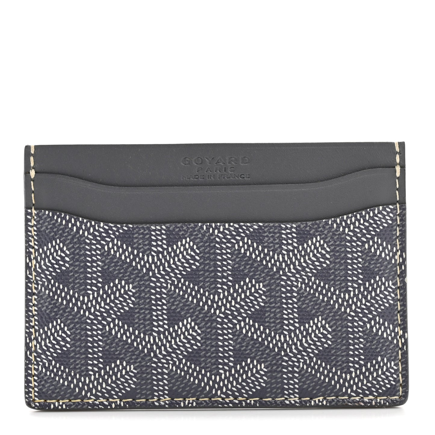 Goyardine Saint Sulpice Card Holder Grey