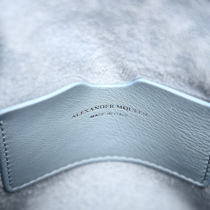 Alexander McQueen Calfskin Mini Heroine Light Blue 8 of 9