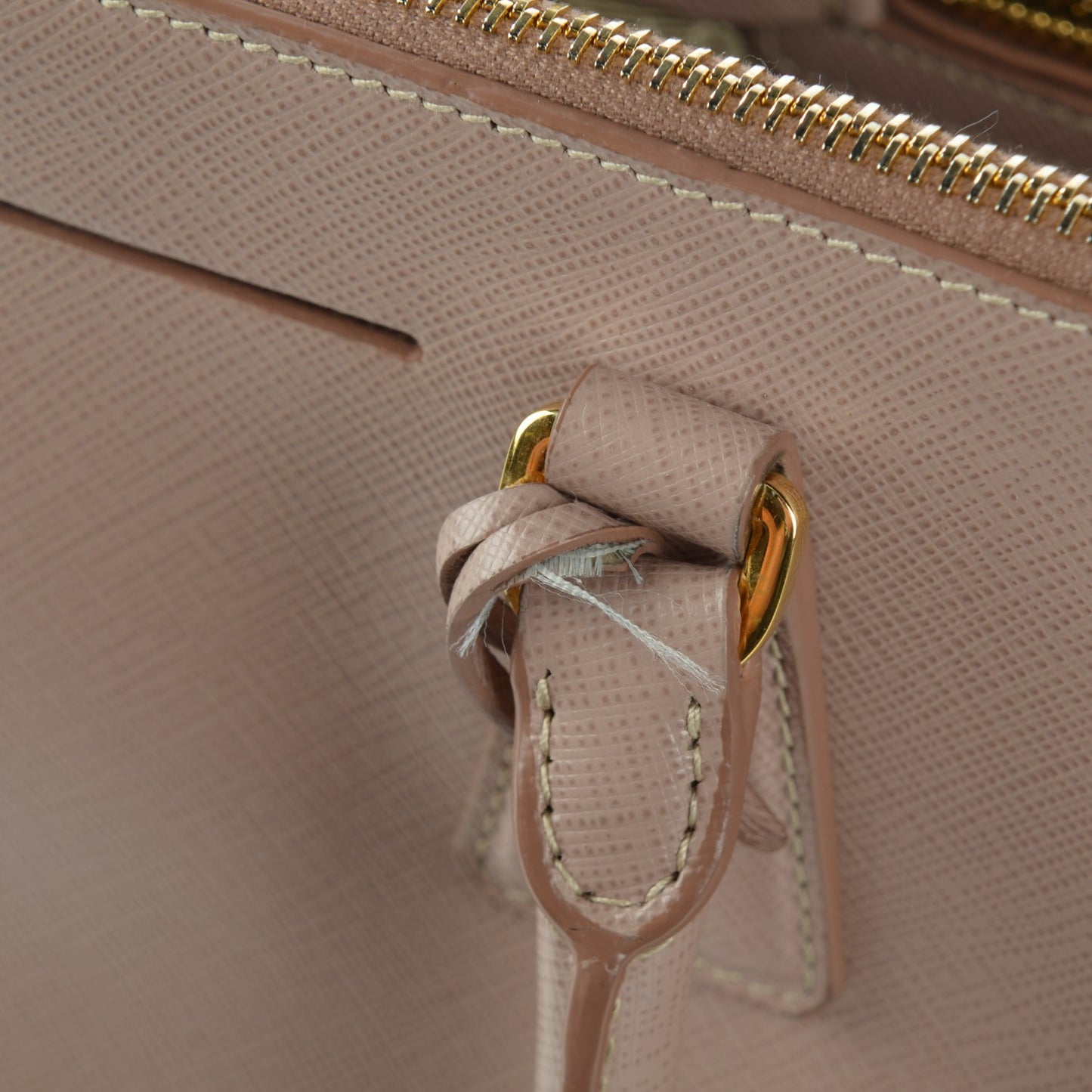 Saffiano Small Galleria Double Zip Tote Cammeo