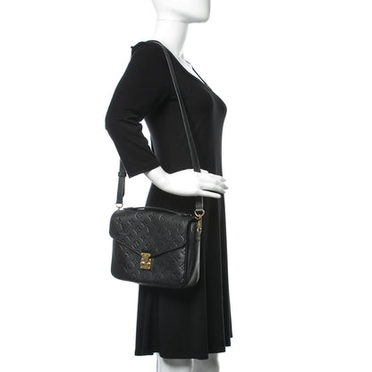 Louis Vuitton Empreinte Pochette Metis Black 2 of 10