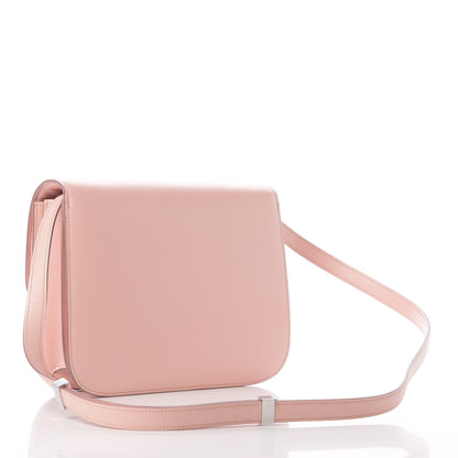 Celine Box Calfskin Medium Classic Box Flap Bag Blush 3 of 9