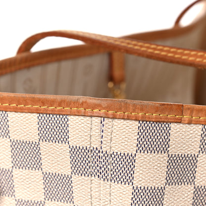 Louis Vuitton Damier Azur Neverfull MM 25 of 28