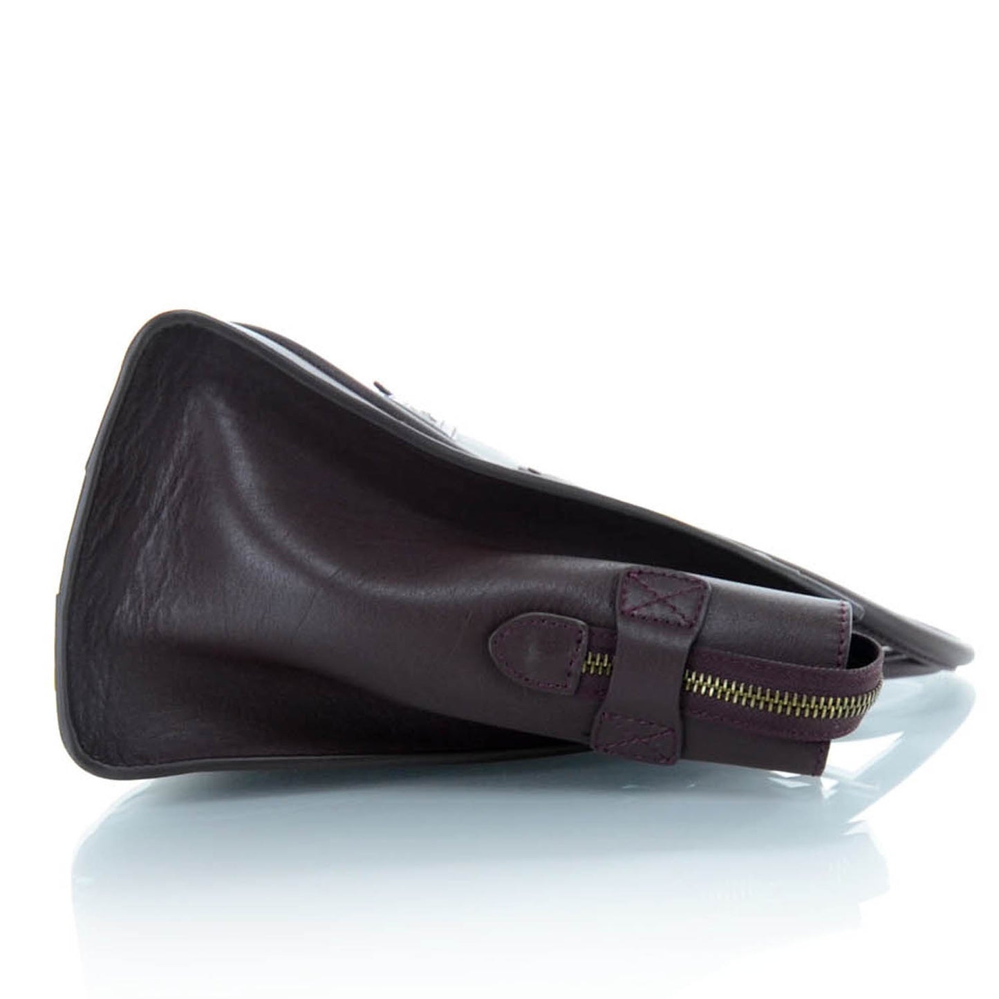Smooth Calfskin Mini Luggage Wine