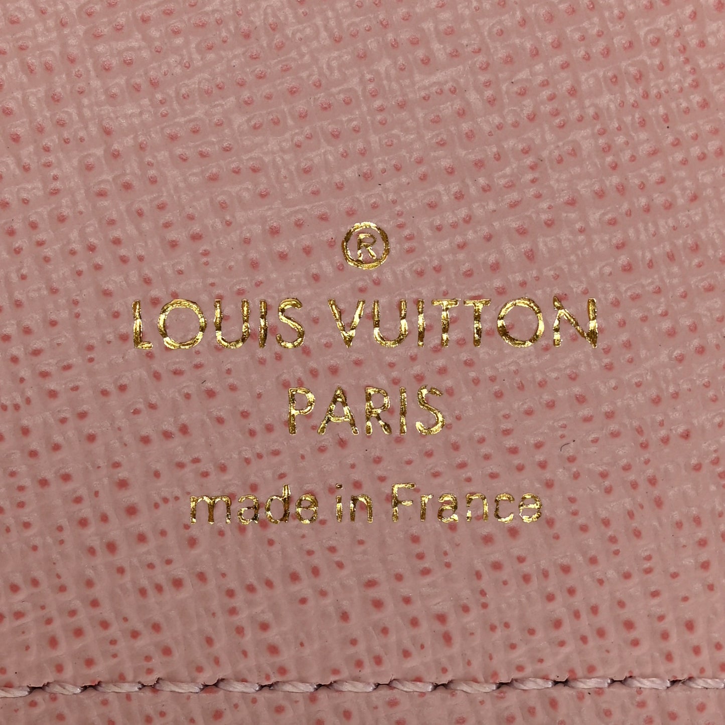 Monogram Victorine Wallet Rose Ballerine