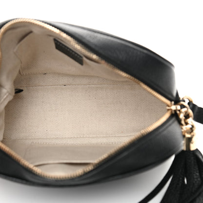Gucci Pebbled Calfskin Small Soho Disco Bag Black 5 of 10