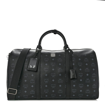 MCM Visetos Ottomar Weekender Duffle Bag Black 1 of 10