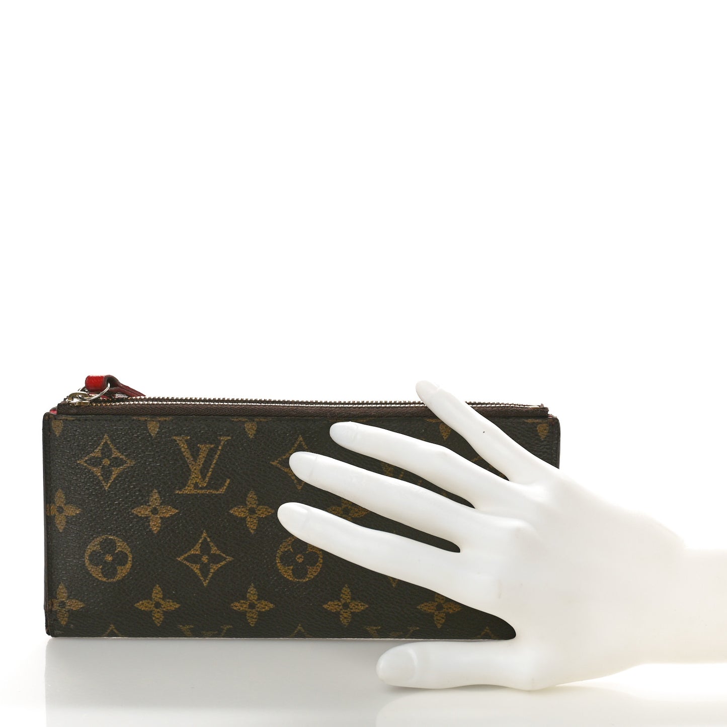 Monogram Adele Wallet Coquelicot