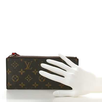 Louis Vuitton Monogram Adele Wallet Coquelicot 2 of 13