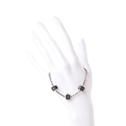 Louis Vuitton Swarovski Gamble Damier Bracelet Silver 2 of 3