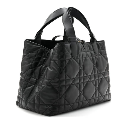 Christian Dior Calfskin Macrocannage Medium Toujours Black 4 of 11