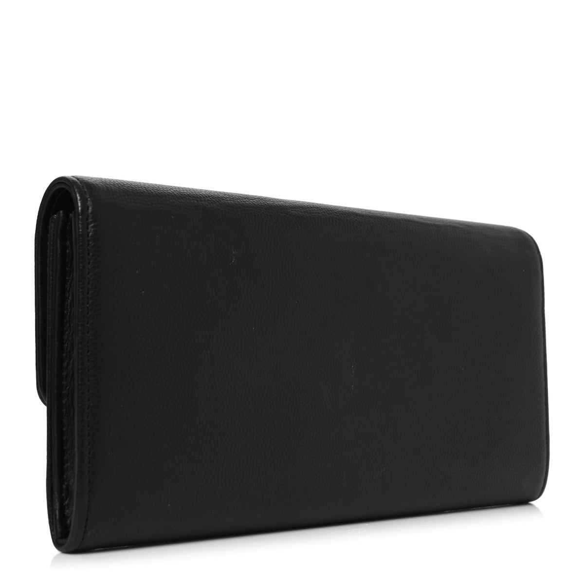Chanel Caviar Timeless CC Large Gusset Flap Wallet Black 3 of 9