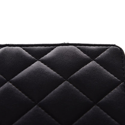 Chanel Lambskin Quilted Wallet On Chain WOC Black 10 of 10