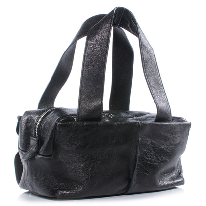 Chloe Leather Saskia Zip Top Tote Black 3 of 9