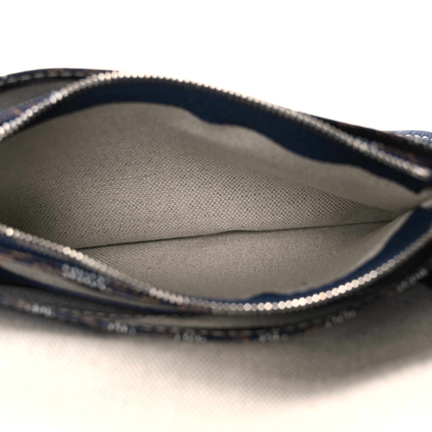 Goyard Goyardine Plumet Wallet Clutch Navy Navy 6 of 12