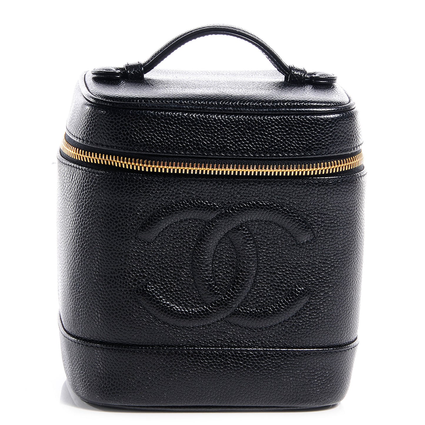 Caviar Cosmetic Vanity Bag Black