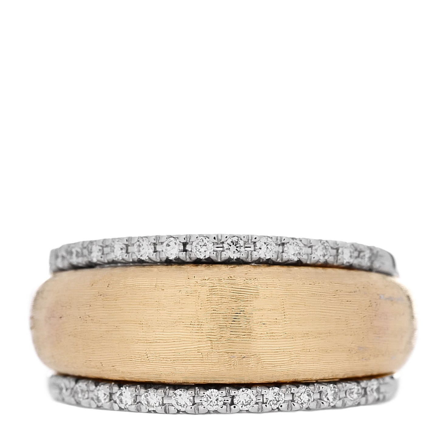 18K Yellow Gold Diamond Lucia Ring 54 7