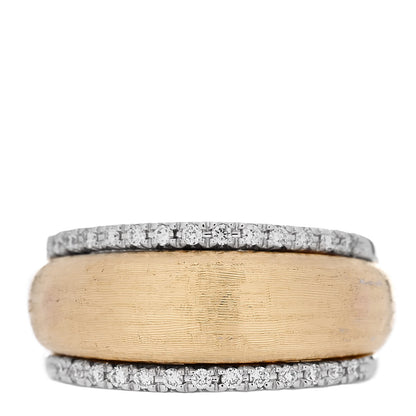 Marco Bicego 18K Yellow Gold Diamond Lucia Ring 54 7 1 of 6