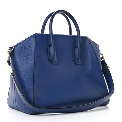 Givenchy Sugar Goatskin Medium Antigona Bright Blue 2 of 8