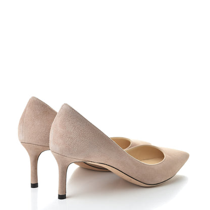 Jimmy Choo Suede Romy 40 Pumps 36.5 Nude 4 of 12