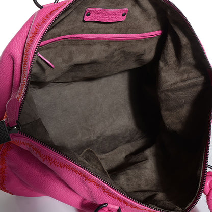 Bottega Veneta Washed Cervo Deerskin Braided Tote Fire Shock 14 of 18