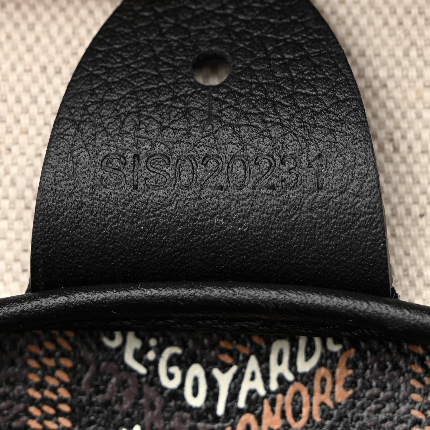 Goyard Goyardine Artois PM Black 7 of 10