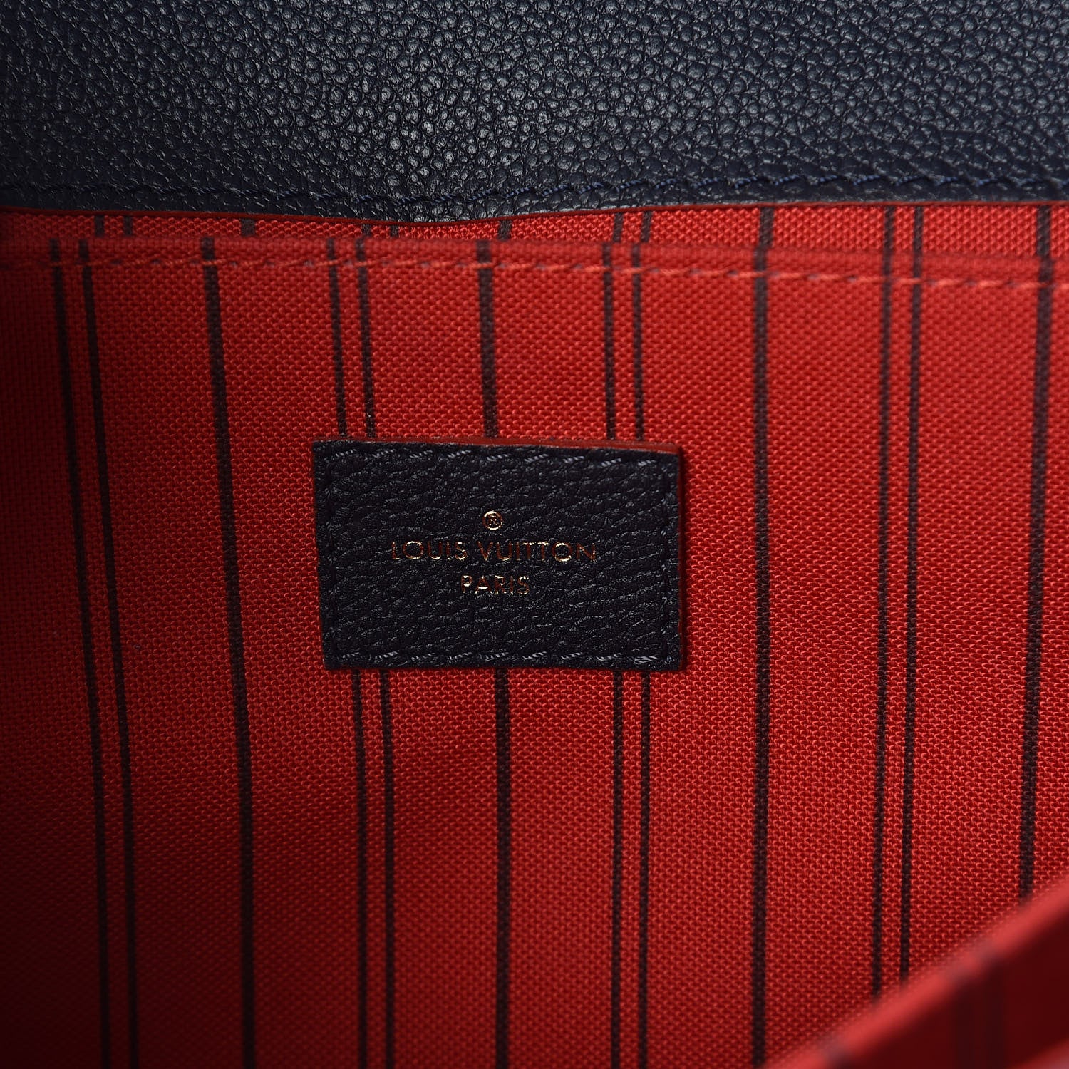 Louis Vuitton Empreinte Pochette Metis Marine Rouge 6 of 8