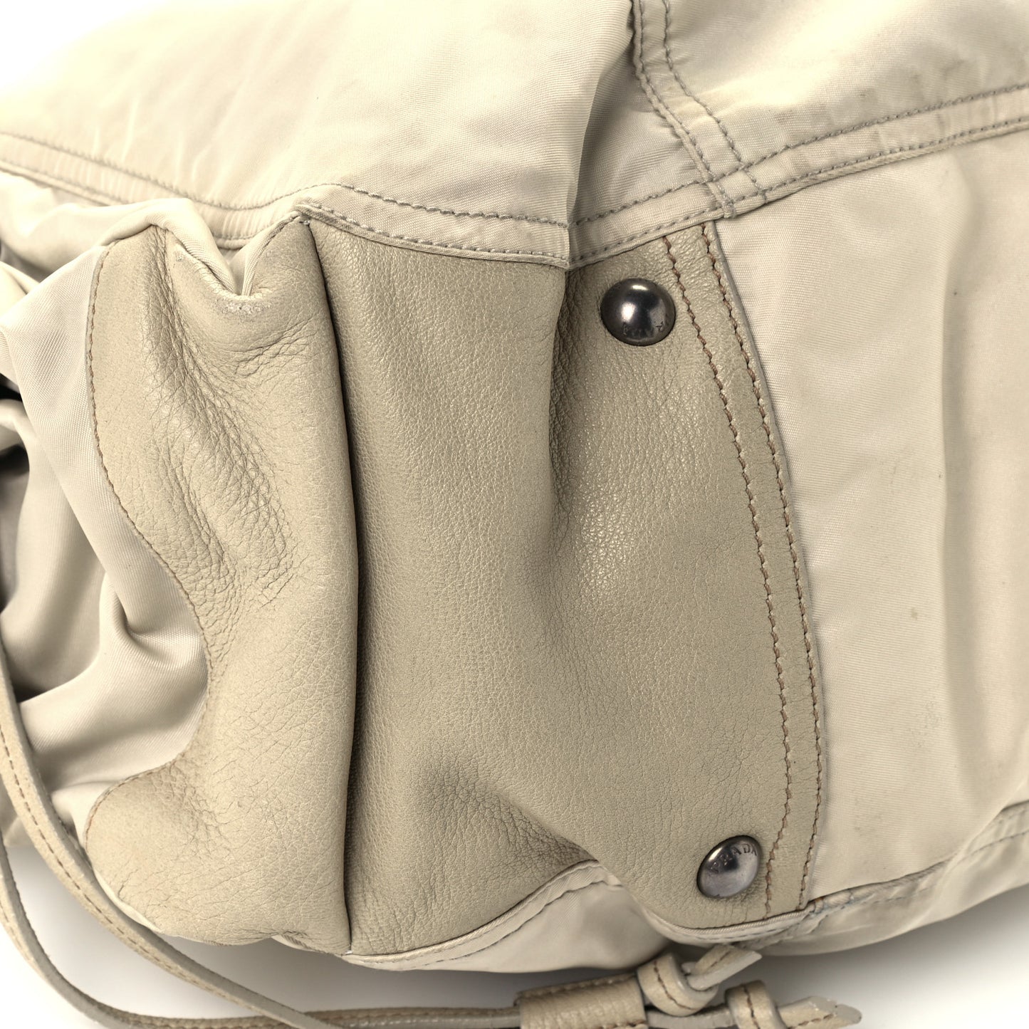 Cervo Tessuto Nylon Hobo Lavanda